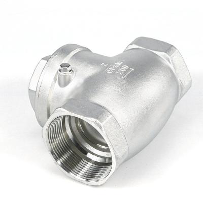 China 1/2 Inch - 4 Inch  Check Valve Stainless Steel 1.0MPa - 1.6MPa CE Approved for sale