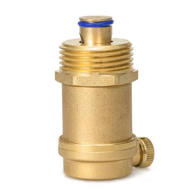 China Válvula de cobre amarillo ISO9001 de Male Threaded Air del regulador de las válvulas de escape del aire en venta