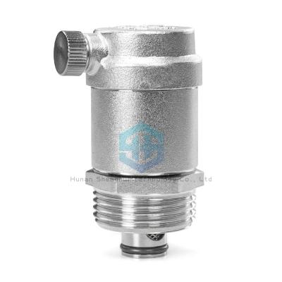 China Side Row Air Vent Valve Stainless Steel Automatic Exhaust Valve For Heating / Water Pipe for sale