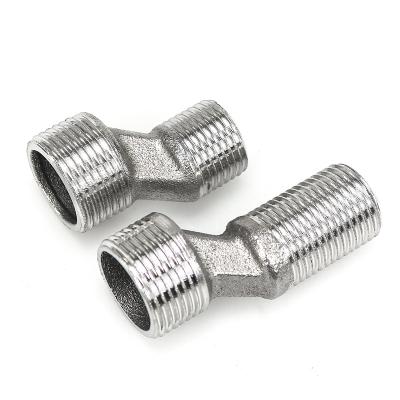 China SS304 Multi Type Pipe Line Accessories Male Female Reducing Tee Pipe Fitting for sale