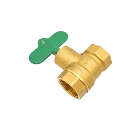 China DN20 DN32 DN25 Brass Type 216 Lockable Ball Valve 3/4in With Lock Key for sale