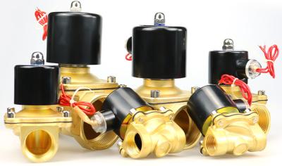 China 2 Wire Brass Electric 2 Way Replace Solenoid Valve AC220V/DC12V/24V for sale