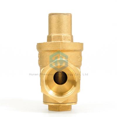 China Brass PTFE Pressure Reducing Valve Outlet Pressure 0.2-1.6MPa for sale