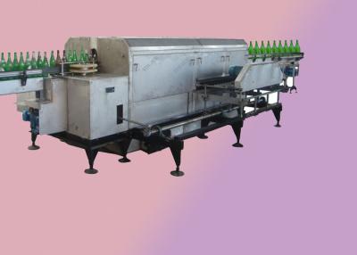China Wine / Beer Automatic Glass Bottle Washer Mechanical Driven 5000-9000BHP Capacity for sale