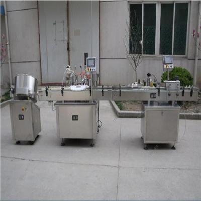 China Medicine Eye Drop Filling And Capping Machine With Unscramble Bottle , Vibration Plate for sale