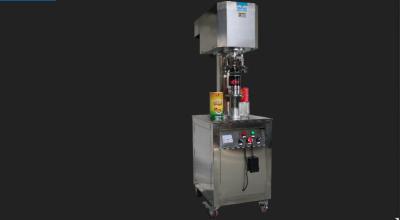 China Dureza de la máquina del lacre de la lata de leche en polvo alta con la velocidad 20 - 50bph/minuto en venta
