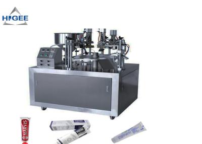 China Toothpaste Tube Filling And Sealing Machine Semi Automatic 20pcs Per Minute for sale