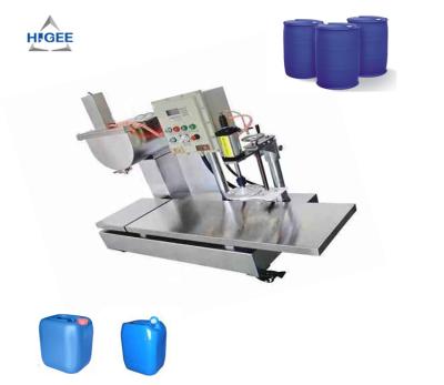 China 220 V Semi Automatic Oil Filling Machine Weighing Type For Paint Epoxy for sale
