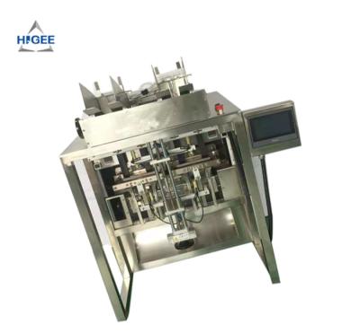 China Facial Mask Folding Automated Packing Machine / SS 304 Automatic Sealing Machine for sale