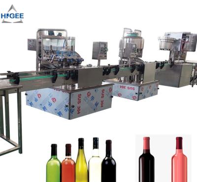 China Alcohol Carbonated Drink Filling Machine Line For Vodka Whisky GIN Sealing for sale