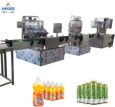 China 2000BPH Capacity Juice Filling Machine For 60-320 Mm Height Glass Bottle for sale