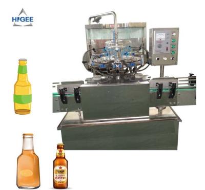 China Glass Bottle Small Beer Bottling Machine / Small Scale Beer Bottling Equipment for sale