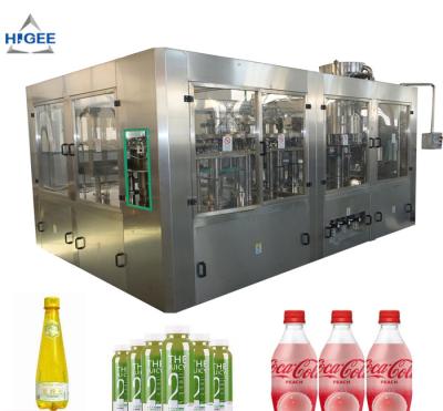 China 6 Capping Head Carbonated Soda Filling Machine / Carbonated Drink Bottling Machine for sale