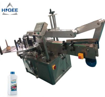 China 220V Flat Bottle Labeling Machine With Square Plane Two Sides Detergent for sale