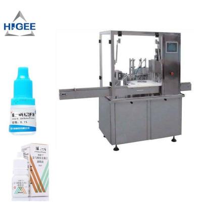China Eye Drop Bottle Filling Capping Machine High Accuracy For Glass Bottle for sale