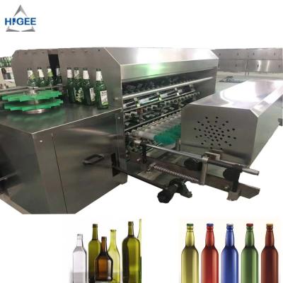 China Used glass bottle cleaning machine recycle glass bottle washing machine recycled small bottle washer equipment for sale