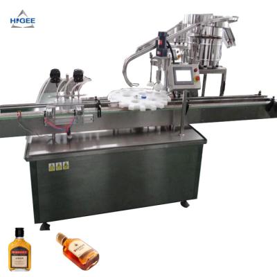 China Higee alcohol bottles filling machine whiskey bottling machine spirit bottling machine for sale