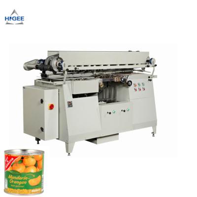 China evaporated milk in cans labeling machine  canned powder milk labeling machine cold glue labeling machine for sale