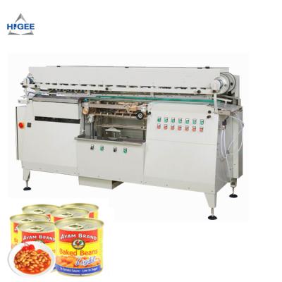 China anned white kidney bean labeling machineardine labeling machine mung bean sprout canned labeling machine for sale