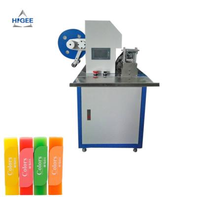 China Wooden seafood hammer labeling machine  wire labeling machine nylon cable tie gun labeling machine for sale
