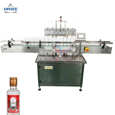 China 50ml 100ml mini liquor glass bottles filling capping machine labeling machine for sale