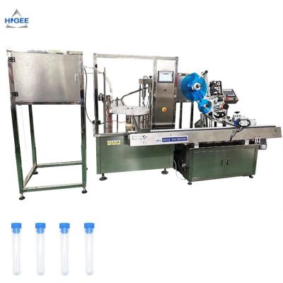 China Pharmy 2ml 3ml 10ml test tube vial filling and sealing machine bottle liquid filling machine for sale