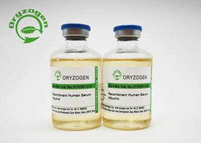 Cina Il ricombinante sativa del Oryza HA liquido per la crioconservazione dell'embrione in vendita