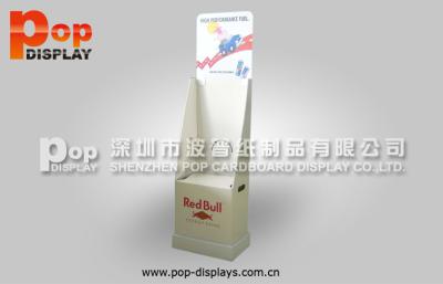 China Custom Lightweight Corrugated Plastic Display For Red Bull Promotion In Market for sale