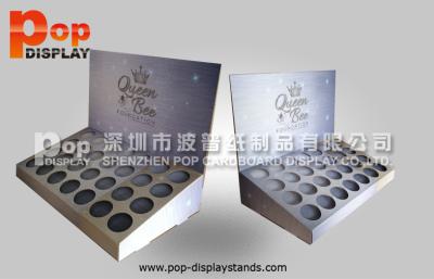 China Soportes de exhibición cosméticos de la cartulina de la encimera, soporte de exhibición de la piruleta en venta