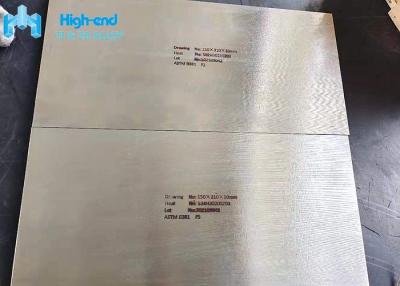 Chine Feuille titanique mince mince ASTM B 348 de la feuille 10mm de l'alliage F5 à vendre