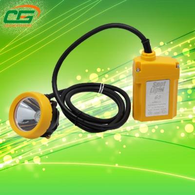 China Plastic Water Proof Led Miner Lamp Handheld Yellow High Brightness for sale
