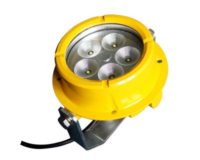 Chine L'embarcadère imperméable jaune de LED allume la lumière menée dangereuse explosive de 2500 lumens à vendre