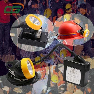 中国 李イオン充電電池 1w の高い発電はコードが付いている抗夫の帽子ランプを導きました 販売のため