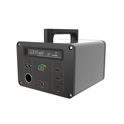 China Vehicle Mounted 500w Portable Power Station Energy Storage Mobile Power Supply for sale