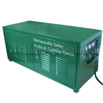 China Green Rechargeable 6A 24V Industrial Lighting Fixture / Power Distribution Box For LED light for sale