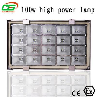 China 100w Gas Station Led Canopy Light , 10000 Lux Led Industrial Lighting Fixture for sale