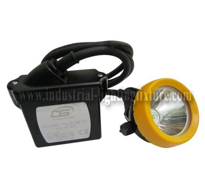 China KL5LM 10000 Lux 3.7V LED Mining Cap Lamp Mineral Industry , 6.5Ah Li-Ion Battery for sale