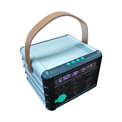 China Multi Function Outdoor Solar Generator Portable Power Station 300w Li-Ion Battery for sale