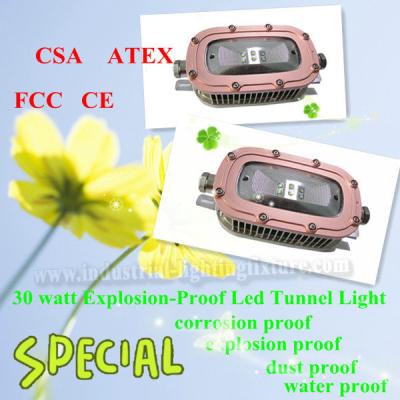 China IP67 High Power Industrial 30 Watt LED Lighting Fixture CREE For Underground Passage for sale