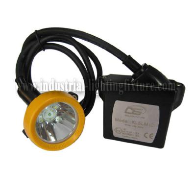 China 6.6Ah High Power Cree Mining Hard Hat Lights 10000lux , LED Mining Headlamp KL5LM for sale