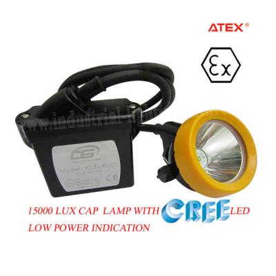 Chine KL5LM imperméabilisent la lampe d'extraction de la sécurité LED de mine 3.7V 15000 lux, lampe d'extraction rechargeable à vendre