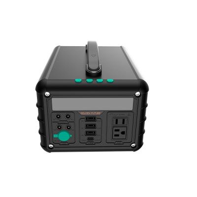 China Outdoor 600W Mobile Power Station Portable Emergency Solar Camping Power Station for sale