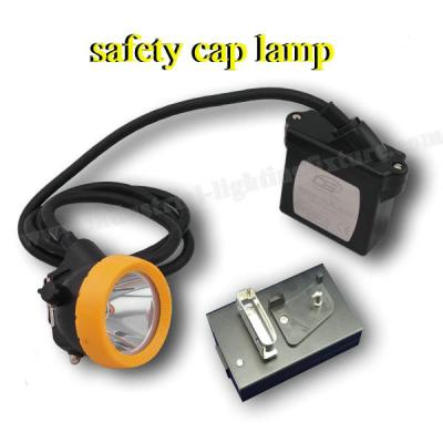 China Waterproof CE ATEX LED Mining Light 15000 Lux DC 4.2V , Brightest Safety Cap Lamp for sale