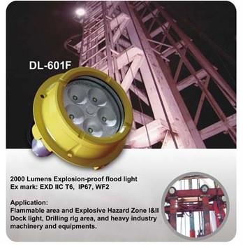 China 120° Yellow IP67 LED Explosion Proof Light Aluminum Alloy For Marine Lighting for sale
