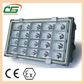 China 60 Hz Explosion Proof Cree Gas Station 100w LED Canopy Light 3300K Aluminum , 100LM/W for sale