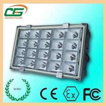 China Cree 100w Pure White Gas Station LED Canopy Light 10000lm 78Ra With AC 110V 220V for sale