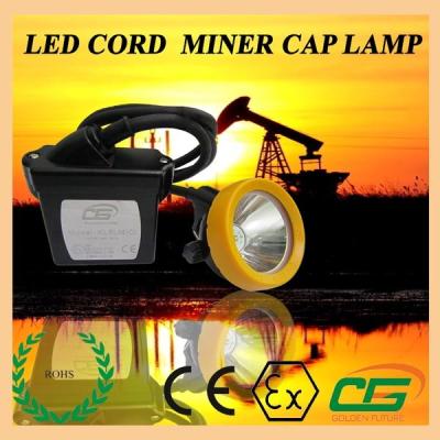 China 15000lux Waterproof LED Mining Light ATEX Portable , 6.5Ah Miners Helmet for sale