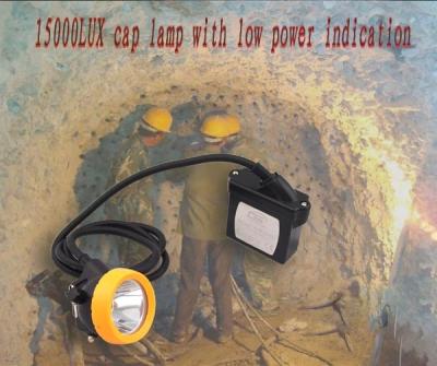 China lámpara de seguridad recargable llevada brillante estupenda del minero de la batería de litio en venta