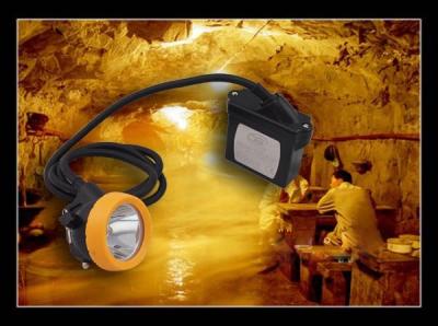 China 6.5Ah Liion battery superbright KL5LM led Corded Cap Lamps ATEX approved for sale