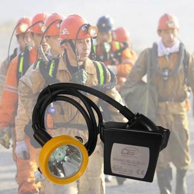 China 15000lux Waterproof Kl5lm Rechargeable Mining Hard Hat LED Lights for sale